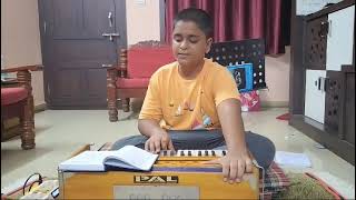 Namo Namo Ganeshay vigneshay song by master laxman on Harmonium