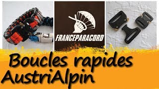 Présentation des boucles rapides AustriAlpin, disponibles sur FranceParacord.