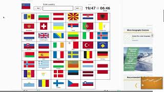 naming the flags of europe