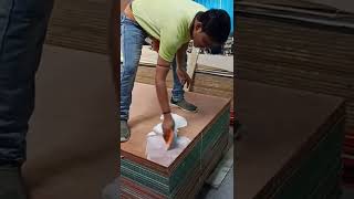 Ply board mica pasting