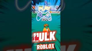 HULK Marvel Hot To Go Roblox Bar Core #shorts #roblox