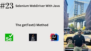 #23. Get The Inner Text Of Element Using getText() Method| #seleniumwebdriver