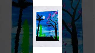 How to draw glass painting #Short##