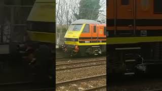 "Over tbe Rainbow" Freightliner class 90014 route learning Levenshulme March 2021.