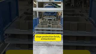 slope protection brick, embankment making