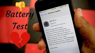 iOS 12.1.1 Battery Test iPhone SE