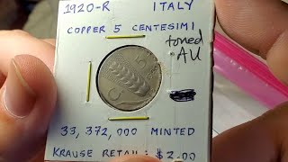 50 Carded Foreign Coin Mystery Lot 3