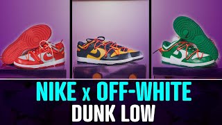 ESCOLHA APENAS 1 DESSES 3 DUNKS OFF-WHITE | CLOSER LOOK