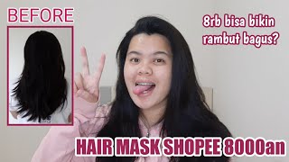 REVIEW HAIR MASK 8K | Untuk Rambut Kering, Kasar, Berminyak, Rontok, Bercabang | Review eps. 8