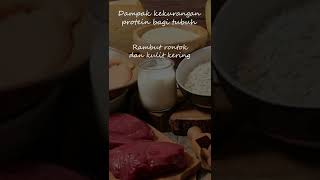 dampak kekurangan protein bagi tubuh #menudietsehat #resepdiet #diet #health #short #shorts #viral