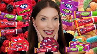 CARMED FINI MINHOCA e CARMED AMORA 🪱🍓🍇👄 Carmed Fini, Carmed Minhoca, Carmed Amora Intensa