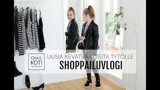 Shoppailuvlogi | Uusia kevätvaatteita tytölle