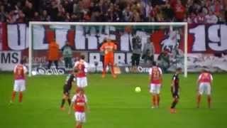 Stade de Reims-Lorient, 18/05/2013, but de  Krychowiak