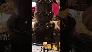 Chocolate fountain #shorts #youtubeshorts