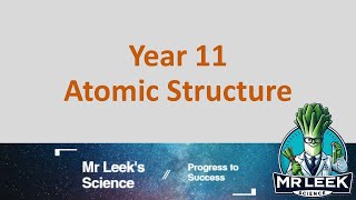 Year 11 Atomic structure revision questions