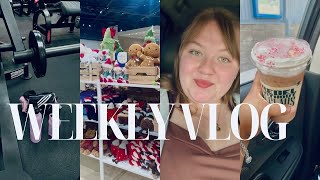 WEEKLY VLOG:staying disciplined during the holidays,shopping, sick days, healthy habits & winter arc