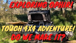 OPHIRS TOUGHEST TRACKS Put The Pajero To The TEST! EXPLORING OPHIR OFF-GRID! Ft. Unpro Adventures