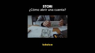 #Stori ¿Cómo abrir una CUENTA? #Shorts #sofipos