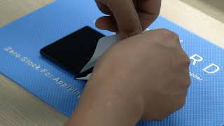 How to Put A Screen Protector On A Edge Screen Phone? Teaching Video of Sticking Skill | FORWARD