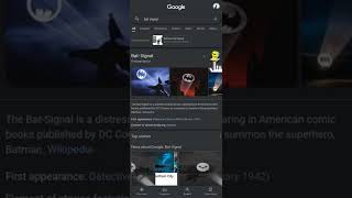 Bat Signal - Google Search Easter Egg | Batman | Gotham City | Joker