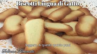 Biscotti Lingua di Gatto ​🥧​🍪