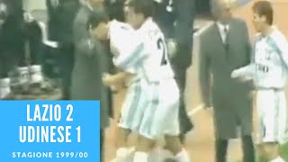 26 febbraio 2000: Lazio Udinese 2 1