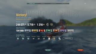 Francesco Caracciolo| my last battle and best Ranked Battle in a Battleship ever