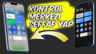 kontrol merkezi şeffaf yapma | yeni yöntem | xiaomi tüm modeller