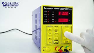 MECHANIC programming DC stabilized power supply