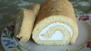 How to make a Roll Cake! ( Swiss Roll, Jelly Roll) | sweetco0kiepie