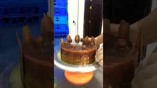 how to make a chocolate bakery design#shortsyoutube#chocolatecake#shortsviralvideo#cakeideas