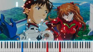 A Cruel Angel's Thesis - Yoko Takahashi (Neon Genesis Evangelion OP) Piano