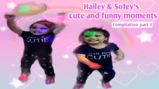 Twins Cute and Funny Moments | Compilation part 3 | Hailey&Sofey | Manliguez Twins