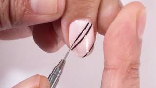 Lights, Camera Action - A Film Strip Step by Step Guide for Nails.