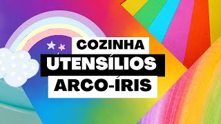 DECoraçÃo de cOZinhA. UtensILIOs alIEXpreSs colORIDo coMo arcO-ÍRis!