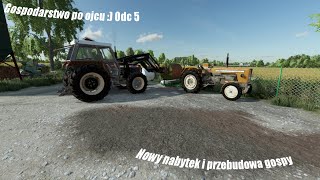 😎 Gospodarstwo po Ojcu 😎 Odcinek #005  🔥 Nowy nabytek i przebudowa gospy 🤠