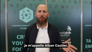 Worldskils Lyon 2024 - Interview d'Alban Gautier, dirigeant de l'entreprise Dolce Carrelage