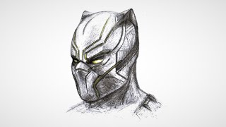 How To Draw Black Panther