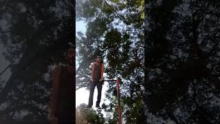 Primeiro MuscleUp + One Hand Barra Fixa