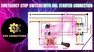 Emergency Stop Switch||With Dol Star Connection.