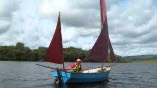 Malcom sailing on Lough Allen