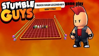 stumble guys legendary block dash