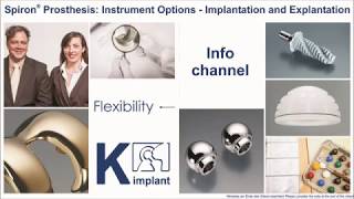 Spiron Hip Prosthesis: Instrument Options - Implantation and Explantation | K-implant Info Channel