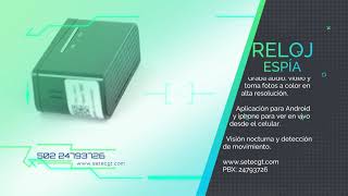 Reloj Wifi con cámara espía - Setec Guatemala - www.setecgt.com