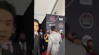 BTS на премие AMAs// ЮНГИ РЫЖИИЙ😲