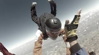 Skydiving in Spain