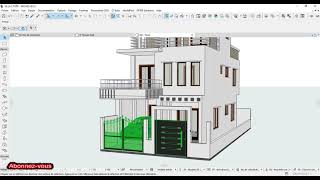 TUTORIEL ARCHICAD COMPLET PART 3 FIN