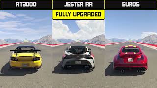 Dinka RT3000 Vs Dinka Jester RR Vs Annis Euros - Speed Test - GTA 5 Online