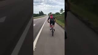 Pedal de 110km até o posto coqueiro são Lorenço.