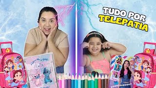 Material Escolar por TELEPATIA | Quem ACERTAR GANHA TUDO | Canal da Marina